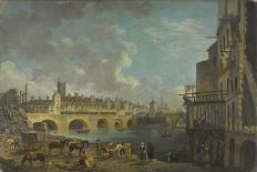 Vue des ruines de la foire Saint-Germain-Pierre-Antoine Demachy-Giclee Print