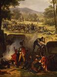 Napoleon's Encampment at Abersberg Castle, May 4, 1809-Pierre Antoine Mongin-Framed Giclee Print