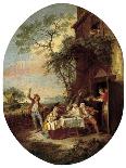 Pastoral Scene, 1730S-Pierre-Antoine Quillard-Giclee Print