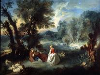 Pastoral Scene, 1730S-Pierre-Antoine Quillard-Giclee Print