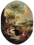 Pastoral Scene, 1730S-Pierre-Antoine Quillard-Giclee Print