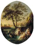 Pastoral Scene, 1730S-Pierre-Antoine Quillard-Giclee Print