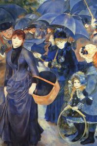 Les Para Pluies by Pierre-Auguste Renoir