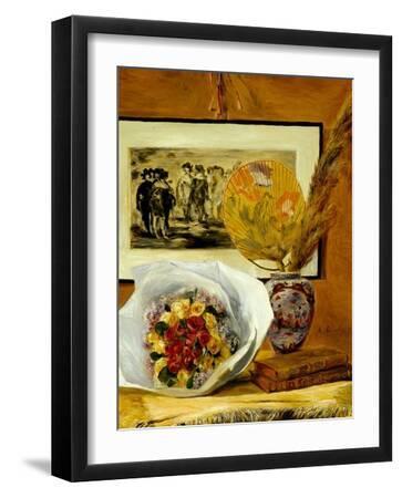 Nature Morte Au Bouquet (Still Life with Bouquet) Peinture De