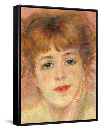 Portrait of the Actress Jeanne Samary' Art Print - Pierre