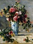 Vase of Roses-Pierre-Auguste Renoir-Giclee Print