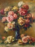 Roses in a Vase, C1910-Pierre-Auguste Renoir-Giclee Print