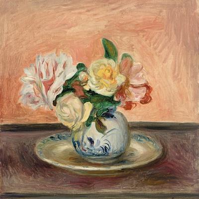 Renoir、ROSES、海外版超希少レゾネ、新品額付 Roses dans un vase de cristal | Modern Evening Auction