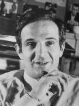 French Film Director Francois Truffaut-Pierre Boulat-Framed Premier Image Canvas