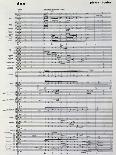 Music Score from Pli Selon Pli-Pierre Boulez-Giclee Print