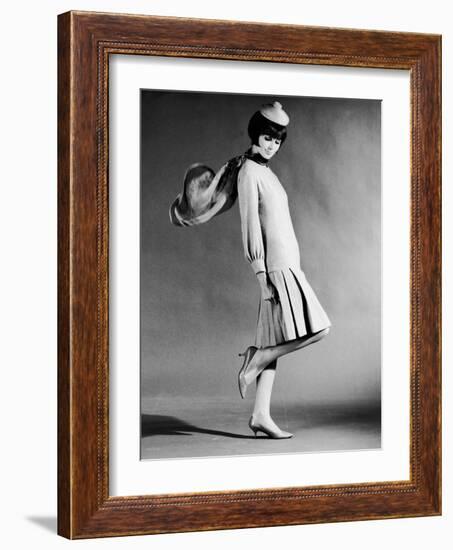 Pierre Cardin Fashion for Autumn Winter 1963 - 1964-null-Framed Photo
