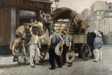 The Place Pigalle in Paris, 1880S-Pierre Carrier-belleuse-Giclee Print