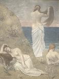 The Poet and His Muse-Pierre Cécil Puvis de Chavannes-Giclee Print