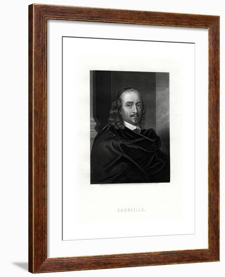 Pierre Corneille, French Tragedian and Dramatist, 19th Century-Woolnoth-Framed Giclee Print