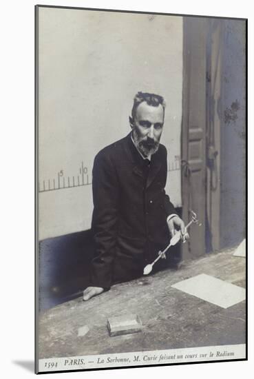 Pierre Curie-null-Mounted Photographic Print