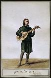 Lute Player, 1372, Charles V Era Costume-Pierre de La Mesangere-Giclee Print