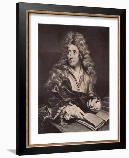 Pierre de Montarsis, c1692 (1894)-Gerard Edelinck-Framed Giclee Print