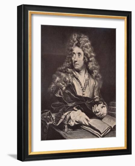 Pierre de Montarsis, c1692 (1894)-Gerard Edelinck-Framed Giclee Print