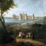 General View of the Chateau and Pavilions at Marly-Pierre-Denis Martin II-Giclee Print
