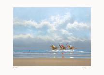 Premier Galop À Deauville-Pierre Doutreleau-Framed Limited Edition