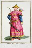 Genghis Khan from Receuil Des Estampes, Representant Les Rangs Et Les Dignites-Pierre Duflos-Giclee Print