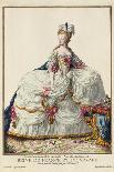 Marie Antoinette, Queen of France and Navare-Pierre Duflos-Giclee Print