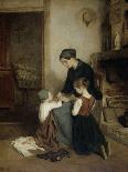 Out of School, 19Th Century-Pierre Edouard Frere-Giclee Print
