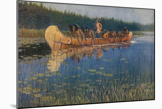 Pierre-Esprit Radisson. Frederic Remington.-Frederic Remington-Mounted Giclee Print