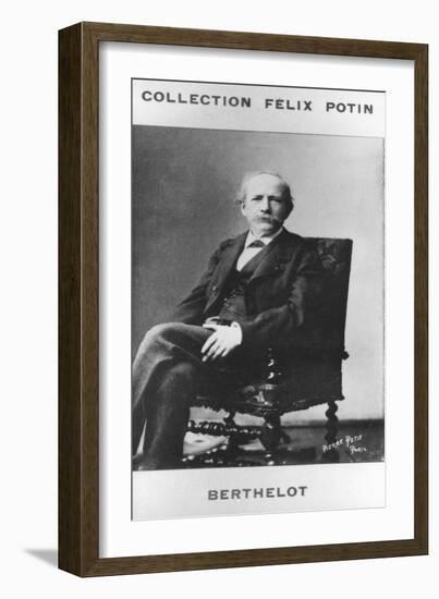 Pierre Eugene Marcellin Berthelot, French Organic Chemist and Politician, C1885-Pierre Petit-Framed Giclee Print