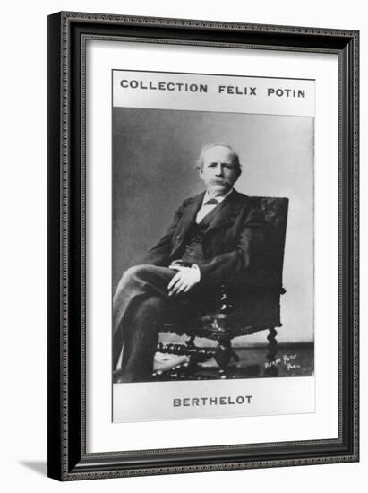 Pierre Eugene Marcellin Berthelot, French Organic Chemist and Politician, C1885-Pierre Petit-Framed Giclee Print