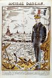 Admiral Francois Darlan, Commander of the French Navy, 1940-Pierre Falke-Framed Premier Image Canvas