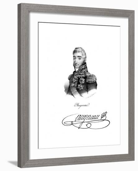 Pierre Francois Charles Augereau, Duke of Castiglione (1757-181), French Soldier-null-Framed Giclee Print