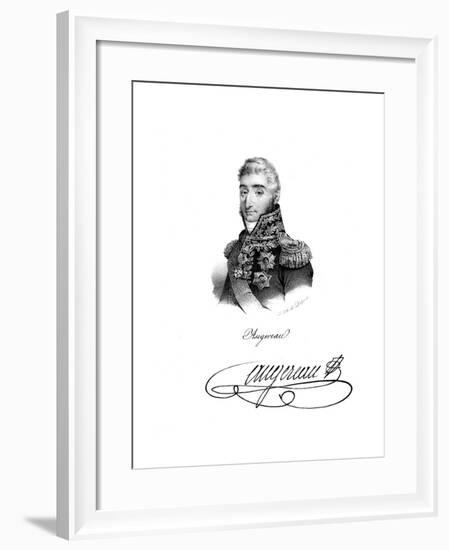 Pierre Francois Charles Augereau, Duke of Castiglione (1757-181), French Soldier-null-Framed Giclee Print