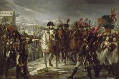 Sur le pont de Lech, à Augsbourg le 12 octobre 1805.-Pierre Gautherot-Premier Image Canvas