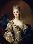 Louis Elisabeth de France (future duchesse de Parme) (1727-1759), représentée tenant un rameau-Pierre Gobert-Giclee Print