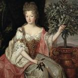Françoise Marie de Bourbon, duchesse d'Orléans-Pierre Gobert-Framed Giclee Print
