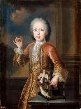Louis Elisabeth de France (future duchesse de Parme) (1727-1759), représentée tenant un rameau-Pierre Gobert-Giclee Print