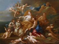 The Rape of Europa-Pierre-Jacques Cazes-Mounted Giclee Print