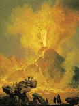 Eruption of Vesuvius-Pierre-Jacques Volaire-Giclee Print