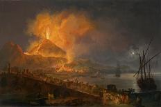 The Eruption of Mt. Vesuvius, 1777-Pierre Jacques Volaire-Framed Giclee Print