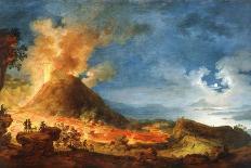 The Eruption of Vesuvius-Pierre Jacques Volaire-Giclee Print