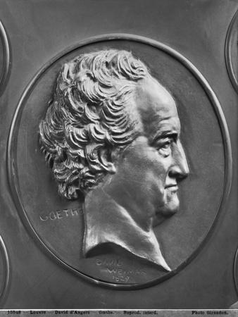 'Johann Wolfgang Von Goethe, 1829 (Bronze)' Giclee Print - Pierre Jean David  d'Angers | Art.com