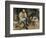 Pierre-Joseph Proudhon et ses enfants en 1853-Gustave Courbet-Framed Giclee Print