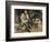 Pierre-Joseph Proudhon et ses enfants en 1853-Gustave Courbet-Framed Giclee Print