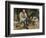 Pierre-Joseph Proudhon et ses enfants en 1853-Gustave Courbet-Framed Giclee Print