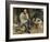 Pierre-Joseph Proudhon et ses enfants en 1853-Gustave Courbet-Framed Giclee Print