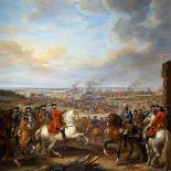 Louis XV au siège de Mons, du 7 juin au 11 juillet 1746-Pierre Lenfant-Laminated Giclee Print