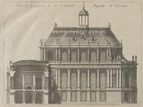 Recueil des "Plans, Profils et Elévations du Château de Versailles..." : planche 9 : coupe-Pierre Lepautre-Framed Giclee Print