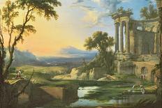 Italian Landscape with Ruins-Pierre Patel-Giclee Print