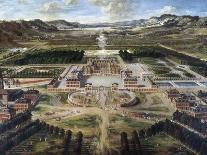 View of Castle and Gardens of Versailles, from Avenue De Paris in 1668-Pierre Patel-Art Print